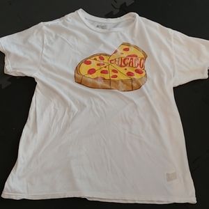 Original Retro Brand Chicago pizza men's L t shirt